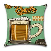 رخيصةأون غطاء وسادة العطلات-oktoberfest beer double side cushion cover 4pc soft الزخرفية مربع رمي غطاء وسادة غطاء وسادة كيس وسادة لأريكة غرفة نوم جودة عالية آلة قابل للغسل