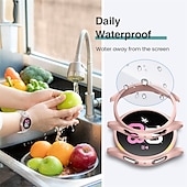 お買い得  スマートウォッチ用ケース-【4+4パック】 スクリーンプロテクター付き時計ケース と互換性があります Samsung Galaxy Watch 5 40mm / Watch 5 44mm / ウォッチ440mm / 時計444mm 傷つきにくい 頑丈 バンパーフルカバー 強化ガラス / ハードPC 腕時計 カバー