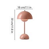 abordables Lámparas de mesa-lámpara de escritorio yable nórdica potable lámpara de brote personalidad simple lámpara de escritorio de estudio led creativa dormitorio junto a la cama decoración del hogar lámpara de noche lámpara