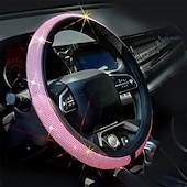 economico Copristerzo per auto-1 pc Pelle Coprivolante Traspirante Vestibilità universale Per 15&quot;~15&quot;1/2