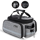 cheap Bike Bags-FJQXZ Bike Panniers Bag Bike Rack Bag Large Capacity Waterproof Adjustable Size Bike Bag Nylon Bicycle Bag Cycle Bag Cycling / Bike