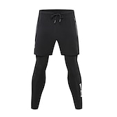 abordables Pantalons de Course &amp; Collants-Homme Pantalon de compression Collant Short Cordon 2 en 1 Sous Vêtement Athlétique Athleisure Spandex Respirable Séchage rapide Evacuation de l&#039;humidité Aptitude Exercice Physique Fonctionnement