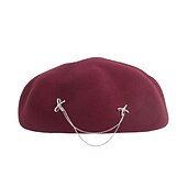preiswerte Partykappen-Hüte 100% Wolle Baskenmütze Fischerhut Party / Abend Casual Modisch Elegant Mit Sanft Pure Farbe Kopfschmuck Kopfbedeckung