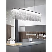 cheap Island Lights-100 cm Multi-shade Bulb Included Chandelier Gold Pendant Light Metal Island Oil-rubbed Bronze Chic &amp; Modern Luxury Firework 110-120V 220-240V