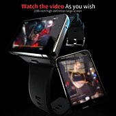 Χαμηλού Κόστους Smartwatch-LOKMAT APPLLP Max Εξυπνο ρολόι 2.88 inch Έξυπνο ρολόι Smart Phone Watch 4G LTE Bluetooth Βηματόμετρο Παρακολούθηση Ύπνου καθιστική υπενθύμιση Συμβατό με Android iOS Γυναικεία Άντρες GPS