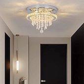 cheap Ceiling Lights &amp; Fans-30cm Island Design Ceiling Lights Stainless Steel Electroplated Modern 220-240V