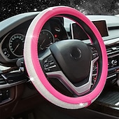 economico Copristerzo per auto-1 pc Pelle Coprivolante Traspirante Vestibilità universale Per 15&quot;~15&quot;1/2