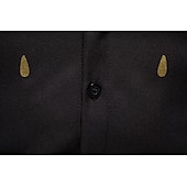 abordables camisas de esmoquin para hombre-Hombre Camisa camisa de baile Graphic Diario Negro Blanco Todas las Temporadas Ropa Estampado