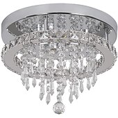 cheap Ceiling Lights &amp; Fans-30cm Island Design Ceiling Lights Stainless Steel Electroplated Modern 220-240V