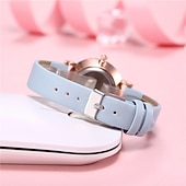 Недорогие Кварцевые часы-Подарок на День Святого Валентина для женщин кварцевые часы креативные светящиеся кожаные часы для студентов для девочек и мальчиков