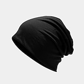 levne Pánské klobouky-Pánské Vše Čepice Beanie Černá Jako na obrázku Pletený Plná / Jednobarevná Běžné nošení