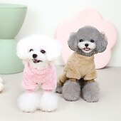 tanie Swetry-Psy Koty Sweter Kombinezon Śłodkie Słodkie Zima Miękka Wygodny Na co dzień Codzienne Ubranka dla psów for Ochrypły Labrador Alaskan malamute Golden retriever Dalmatyńczyk