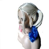 economico Parrucche dei personaggi dei film-Parrucche Valore Harley Quinn della Suicide Squad di Rubie&#039;s Co. Parrucche di Halloween