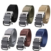billiga Herrbälten-Herr Bälte Taktiskt Bälte Svart Armégrön Nylon Mode Utomhus Fritids- Ren färg Utomhus Utomhussport Vandring