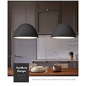 billiga Hängande-30cm enkel design ö design taklampa hartsmålade ytbehandlingar modern nordisk stil 85-265v