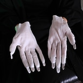 levne Halloween maska a rekvizity-halloween rukavice dlouhý duch dráp oblékat se rukavice móda dlouhý hřebík role hrát téma party legrační čarodějnice rukavice halloween rekvizity make-up ples party potřeby party šaty nahoru horor