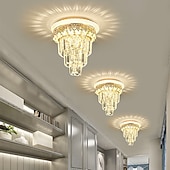 お買い得  天井のライトとファン-30cmの島の設計天井灯の金属の電気めっきされた現代220-240v