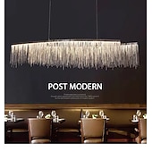 cheap Island Lights-100 cm Multi-shade Bulb Included Chandelier Gold Pendant Light Metal Island Oil-rubbed Bronze Chic &amp; Modern Luxury Firework 110-120V 220-240V
