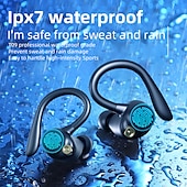 baratos Auscultadores TWS True Wireless-YYK580 Fone de ouvido sem fio True TWS Gancho para Orelha Bluetooth 5.2 Estéreo Detecção automática de ouvido IPX6 à prova d&#039;água para Apple Samsung Huawei Xiaomi MI Ginástica Treino de Ginástica