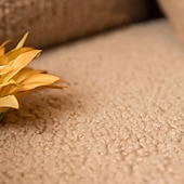 abordables Funda de sofá-Funda de sofá de terciopelo de cordero funda de asiento de sofá fundas de sofá seccionales, protector de muebles fundas de sofá antideslizantes para perros gatos niños (se vende por pieza/no todo el