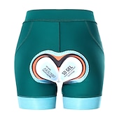 お買い得  ウィメンズパンツ・ショーツ・スカート-女性用 サイクリング パンツ サイクリング パッド入りショーツ バイク パッド入りショーツ / シャモア ボトムス フォーム フィット スポーツ 3D パッド ウィッキング 快適 滑り止め ダークブルー 衣類 アパレル バイクウェア