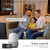 abordables Plafonniers à intensité variable-plafonnier intelligent 12 pouces 30w rvb changement de couleur bluetooth contrôle de l&#039;application wifi 2700k-6500k dimmable synchronisation avec la musique compatible avec alexa google home