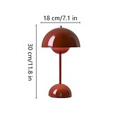 abordables Lámparas de mesa-lámpara de escritorio yable nórdica potable lámpara de brote personalidad simple lámpara de escritorio de estudio led creativa dormitorio junto a la cama decoración del hogar lámpara de noche lámpara