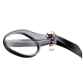 cheap Bikes &amp; Components-Rear View Mirror Cycling Outdoor Adjustable Flexible Cycling Bicycle motorcycle Bike Glass Plastic Black Mountain Bike MTB Recreational Cycling