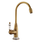 economico Classici-Rubinetto per lavabo da bagno - rubinetti / rubinetteria monocomando monocomando in ottone antico diffuso