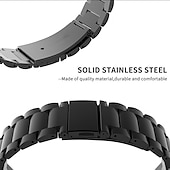 ieftine Curele Apple Watch-Brățări cu Legături Compatibil cu Curea de ceas Apple Watch 38mm 40mm 41mm 42mm 44mm 45mm 49mm Buclă Lux Închidere metalică Oțel inoxidabil Curea de ceas de schimb pentru iwatch Series Ultra 8 7 6 5