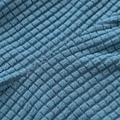 abordables Funda para silla de oficina-Funda para silla de oficina dividida, funda para silla de juego, color burdeos, elástica, lavable, funda para silla de ordenador, para sillón, silla giratoria, silla de juego, silla de jefe de