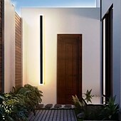 cheap Outdoor Wall Lights-LED Outdoor Wall Lights IP44 Waterproof Simple Outdoor Iron Wall Light 110-240V 20 W