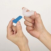 abordables Cuidado Personal &amp; Salud-Protector bucal para dejar de rechinar los dientes, antironquidos, bruxismo con estuche, ayuda para dormir, elimina los ronquidos, cuidado de la salud, boquilla antironquidos