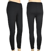 ieftine Jambiere simple-colanți de modă pentru femei jambiere pantaloni de lungime întreagă ocazional weekend elastic elastic simplu control burtă ridicare subțire trandafir rosu 2xl