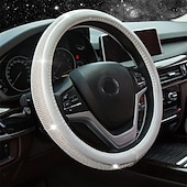 economico Copristerzo per auto-1 pc Pelle Coprivolante Traspirante Vestibilità universale Per 15&quot;~15&quot;1/2