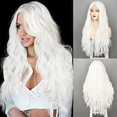 billige Syntetiske trendy parykker-sadie vask parykk auburn parykk for kvinner lang bølget kobber rød parykk krøllet syntetisk blonder parykk vann bølge ingefær parykk dyp bølge halloween cosplay daglig fest hår erstatning parykk