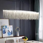 cheap Island Lights-100 cm Multi-shade Bulb Included Chandelier Gold Pendant Light Metal Island Oil-rubbed Bronze Chic &amp; Modern Luxury Firework 110-120V 220-240V