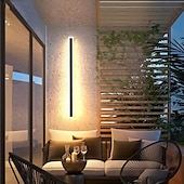 cheap Outdoor Wall Lights-LED Outdoor Wall Lights IP44 Waterproof Simple Outdoor Iron Wall Light 110-240V 20 W