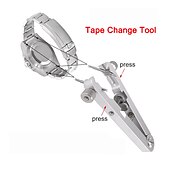 cheap Watch Repair Tools-Silver 4/6/8 Needles V-Shaped Raw Ear Pliers Watch Repair Tool Raw Ear Strap Disassembly Pliers Accessories