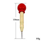 abordables Jeu de forets-1 pc automatique poinçon central perforateur machinistes charpentiers outil bois presse dent marqueur outil de menuiserie foret