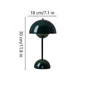 abordables Lámparas de mesa-lámpara de escritorio yable nórdica potable lámpara de brote personalidad simple lámpara de escritorio de estudio led creativa dormitorio junto a la cama decoración del hogar lámpara de noche lámpara