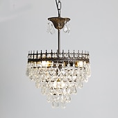 baratos Candelabros de Cristal-35 cm pingente projeto lanterna pingente luz metal pintado acabamentos artísticos modernos 220-240v