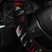 preiswerte Lenkradbezüge-starfire autozubehör radabdeckung am lenkrad geflecht am lenkrad abdeckung case autozubehör