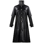 abordables Tapas-Navidad Moda Distinguido Abrigo Baile de Máscaras Gabardina Doctor de plaga Color sólido Disfraz Hombre Víspera de Todos los Santos Carnaval Mascarada Fiesta Víspera de Todos los Santos Adulto