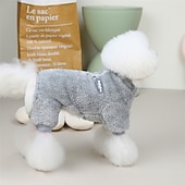 tanie Swetry-Psy Koty Sweter Kombinezon Śłodkie Słodkie Zima Miękka Wygodny Na co dzień Codzienne Ubranka dla psów for Ochrypły Labrador Alaskan malamute Golden retriever Dalmatyńczyk