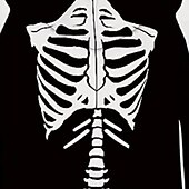 levne Chlapecké halloweenské kostýmy-Halloween chlapci 3D lebka mikina s dlouhým rukávem 3D tisk podzim zima punk vintage sportovní polyester děti 4-12 let outdoor denní vnitřní standardní střih