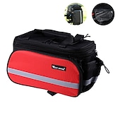 cheap Bike Bags-FJQXZ Bike Panniers Bag Bike Rack Bag Large Capacity Waterproof Adjustable Size Bike Bag Nylon Bicycle Bag Cycle Bag Cycling / Bike