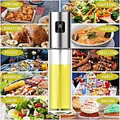 cheap Grills &amp; Outdoor Cooking-Barbecue Olive Oil Spray Bottle Oil Vinegar Spray Bottle Water Barbecue Grill Sprayer Kitchen Tool