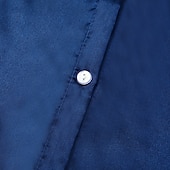 женская пижама ночная рубашка платье pjs чистый цвет мода простой комфорт вечеринка дом кровать атлас v-образный вырез половина рукава лето весна Недорогие Женские ночные рубашки и сорочки-женская пижама ночная рубашка платье pjs чистый цвет мода простой комфорт вечеринка дом кровать атлас v-образный вырез половина рукава лето весна