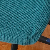 abordables Funda para silla de oficina-Funda para silla de oficina dividida, funda para silla de juego, color burdeos, elástica, lavable, funda para silla de ordenador, para sillón, silla giratoria, silla de juego, silla de jefe de